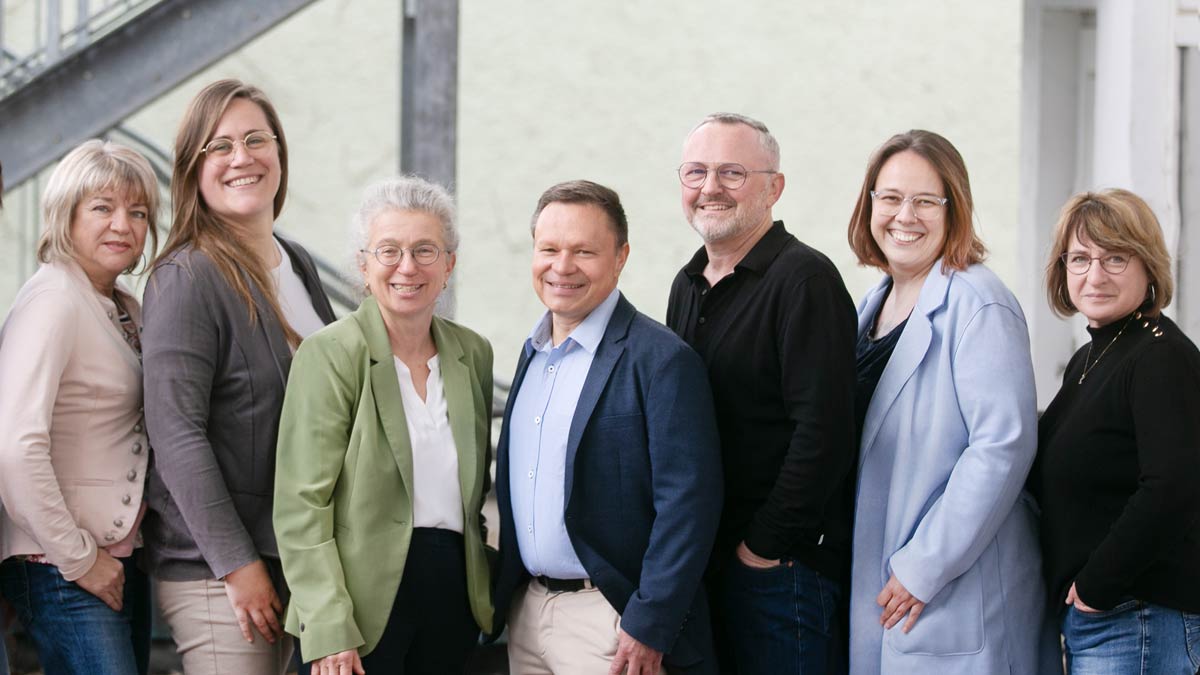 Das neue Leitungsteam, 7 Personen, Gruppenfoto